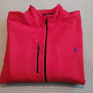 Ralph Lauren POLO Red Fleece Full-Zip Jacket